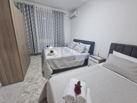 Jepet me qera apartament 2+1 ne Vasil Shanto