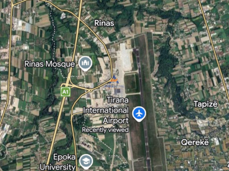FOR RENT 3000M2 LAND+CAR WASH "NEAR AIRPORT IN RINAS" 3000 EURO.