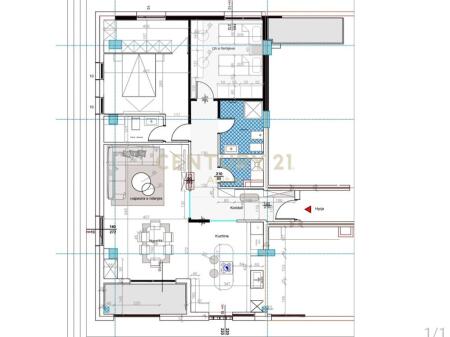 Shitet Apartament 3+1+2 në Kompeksin “Square 21” – 21 Dhjetori, Tiranë