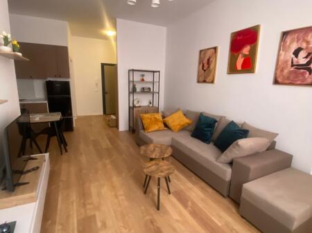 Jepet me qera 1+1 mobiluar shkolla kuqe dhe per Airbnb 599 eu