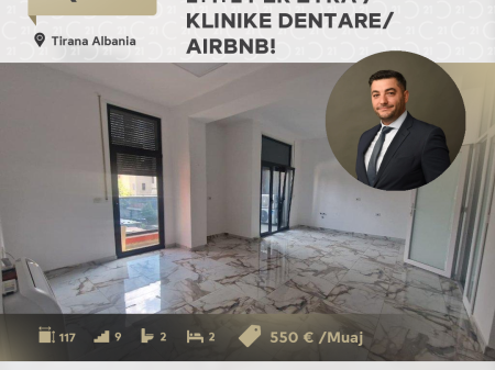 ALI DEM! AFFITTASI APPARTAMENTO 2+1+2 PER UFFICI / CLINICA DENTALE / AIRBNB! 550 € / Mese  Sup. Totale 117m2