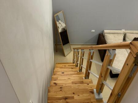 For rent 1+1 duplex apartment, Kodra e diellit, near cok market  Price: 450 euros negotiable