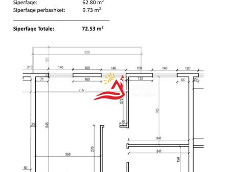 Apartament 1+1 Ne Shitje Ne Sauk(ID 41111143)