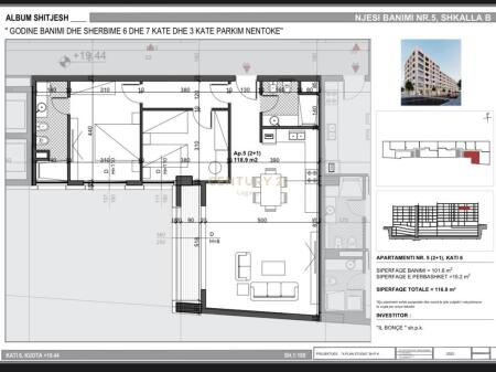 2+1 apartment for sale, New Boulevard