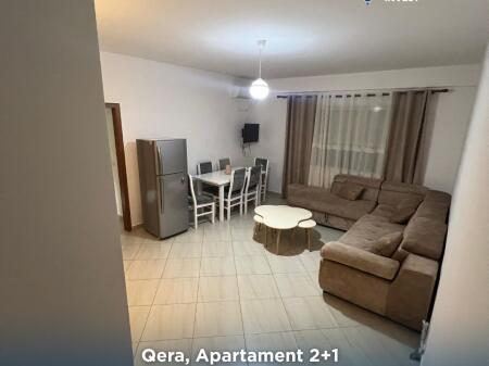 Tirane, jepet me qera apartament 2+1+Ballkon Kati 2, 100 m² 450 € (fresku) 
 # 530581007-71