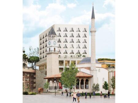 APARTMENT 2+1+2 FOR SALE IN BOOK BUILDING RESIDENCE, CENTER, SKENDERBEJ SQUARE