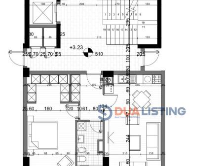 OKAZION SHITET APARTAMENT 1+1 TEK TULIPAN REZIDENCE !!