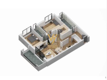 APPARTAMENTO 2+1+2 IN VENDITA AL GIARDINO ZOOLOGICO 276.000 EURO