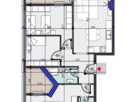 Appartamento 3+1 in Vendita – Edificio Polifunzionale di 16 Piani, Via “Dritan Hoxha”, Tirana