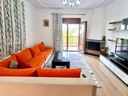 For rent: *Furnished duplex 2 floors & Veranda* *(📍Ali Dem - Pasho Hysa St)* - *1,100€/month*