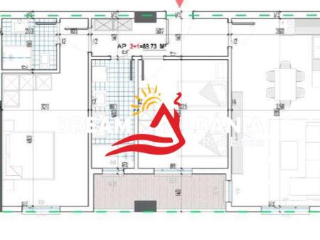 Appartamento 2+1+2 In Vendita A Babrru (ID 41212077)