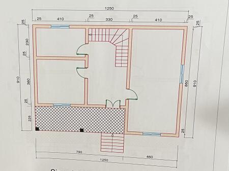 Vetëm 3 km nga Aeroportit të Rinasit shitet shtëpi dy katëshe dhe 4170 m²  tokë
