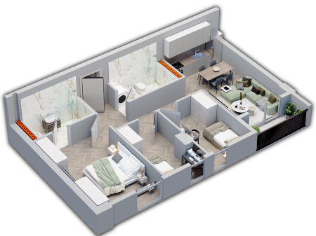 Shitet Apartament 3+1  Univers City