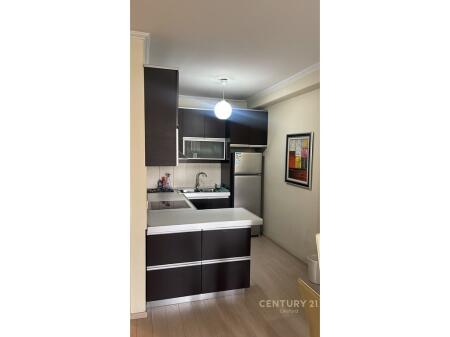 In Myslym Shyri, after the former Exhibition, a 2+1+2 apartment is for rent