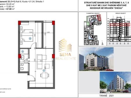 Shitet, Apartament 1+1, Ali Demi, 120,000 Euro