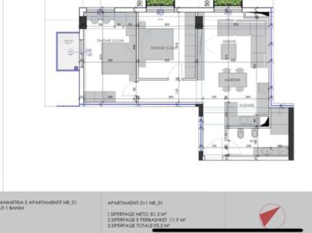 FOR SALE APARTMENT 1+1 ALI DEMI 162,000 EURO