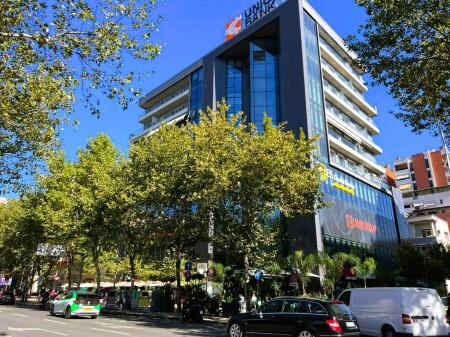 For rent apartment 2+1+2 at the 9 floors for offices !