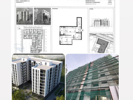 Shitet apartament 1+1 Platinium 2,Paskuqan.