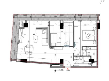 Tirane, shitet apartament 2+1+Ballkon Kati 5, 129 m² (Rruga 4 Deshmoret) MLS # 530581001-40