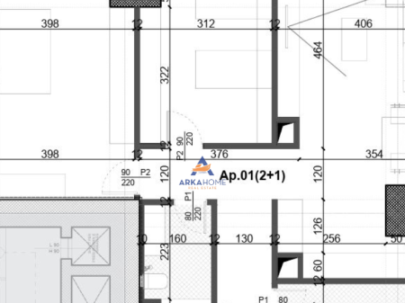SHITET APARTAMENT 2+1 "RRUGA SULEJMAN DELVINA,SHESHI WILLSON" 445.680 EURO
