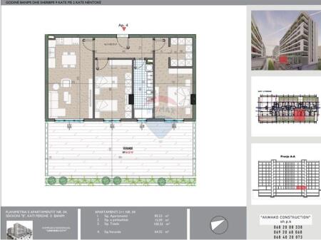 Univers city, shesim apartament 2+1.