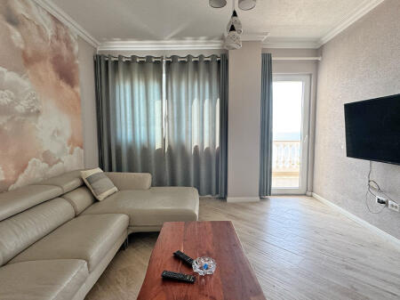 For Rent: Super Apartment 2+1 in Durrës, Beach Area with Sea View