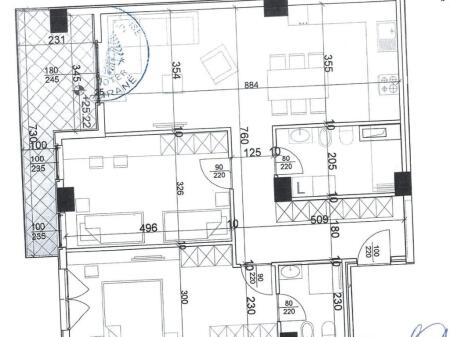 Apartment 2+1 for Sale – Aura Complex, Dritan Hoxha St.