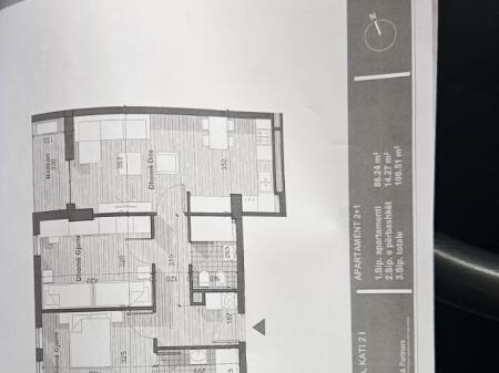 Shitet Apartament 2+1, Univers City, faze perfundimi