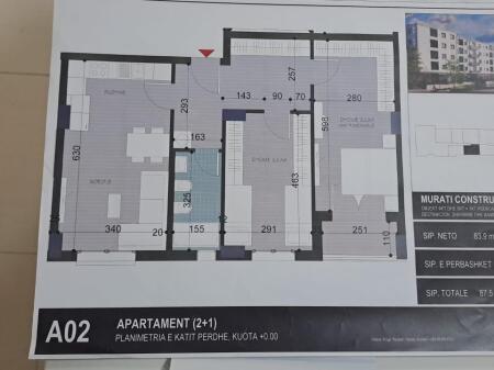 Appartamento 2+1 in vendita, Kamez