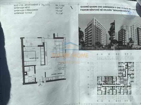 In vendita, Appartamento 1+1, Campo Aviazione, Via Beiamin Kruta