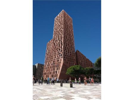 Tirana New Boulevard Tower, Apartment 1+1 for sale! 39-floor Tower!