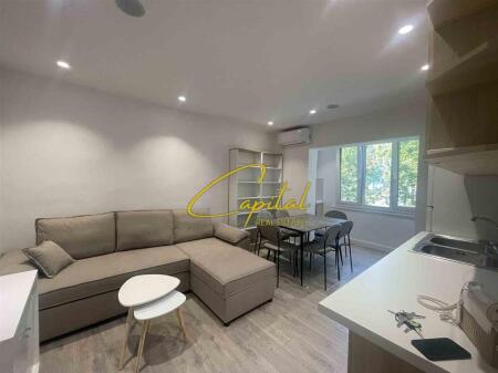 APARTAMENT ME QERA 1+1 STACIONI I TRENIT 550 EURO