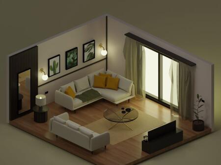 FOR SALE APARTMENT 1+1 DRY LAKE 122,200 EURO