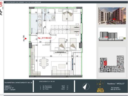 Shitet Apartament 2+1+Ballkon Ne Paskuqan  (Mundesi Blerje Me Kredi)