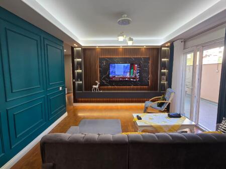 Apartment 2+1 with super veranda for sale in Yzberisht