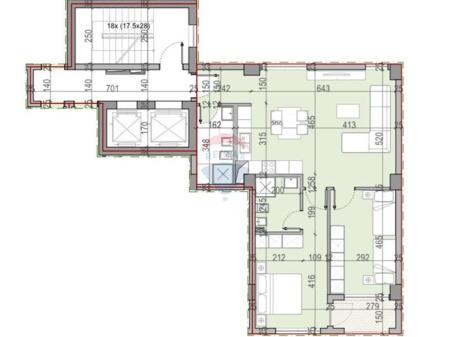 Apartment 2+1+2 for sale, Aviation Field