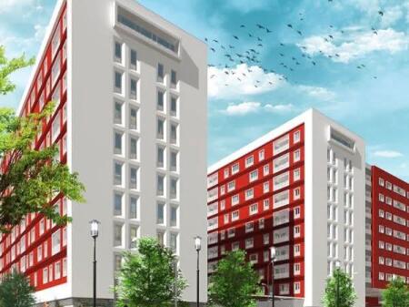 21 Dhjetori, Guce Complex apartment 1+1 for sale.