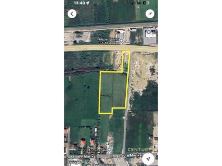 🏗️ Industrial land of 17,000 m² for sale in Marikaj, near the Durres-Tirana highway