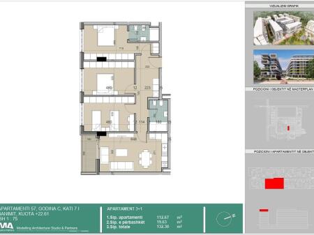 Super apartment 3+1 at Univers City