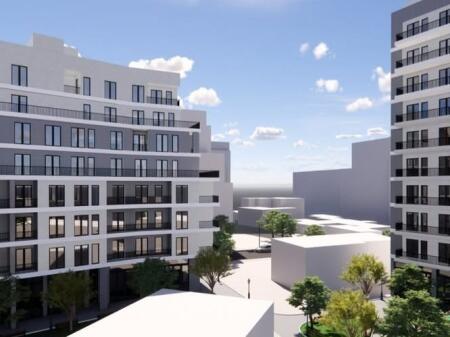 Shitet Apartament 1+1 ne ndertim ne Rrugen Gjon Buzuku perballe Kompleksit Halili