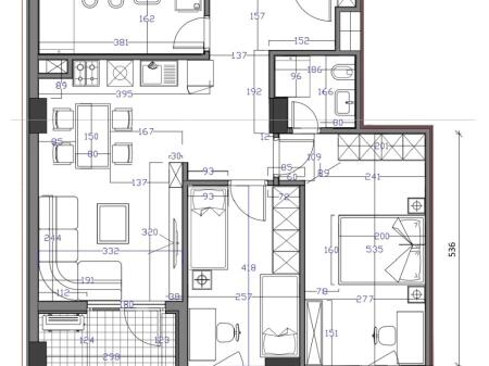 2+1 Apartment with Furnishing for Sale in Siri 2 Complex.