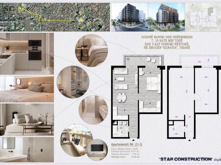 1+1 apartment for sale Don Bosko