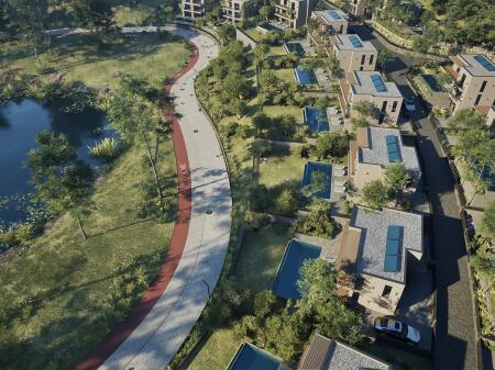 ATTICO 3+1+2 CON VERANDA IN VENDITA VICINO AL LAGO DI FARKA