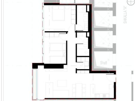 For sale, Apartment 2+1+2 Lion Park 2, Dritan Hoxha Street, Tirana.