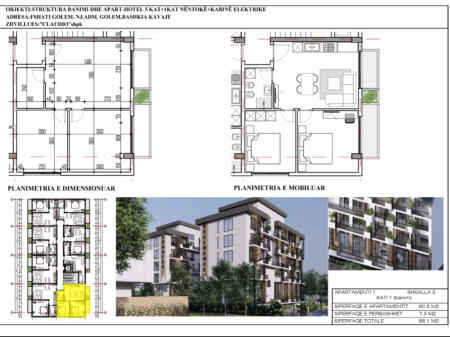 Apartament 2+1 Mali Robit
