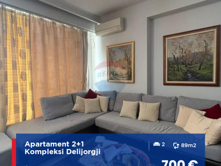 ~Apartament 2+1 me qera "-Kompleksi Delijorgji-"