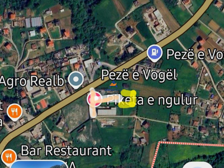 SHITET TOKE 2500M2 PER NDERTIM "PEZE E VOGEL" 162.500 EURO