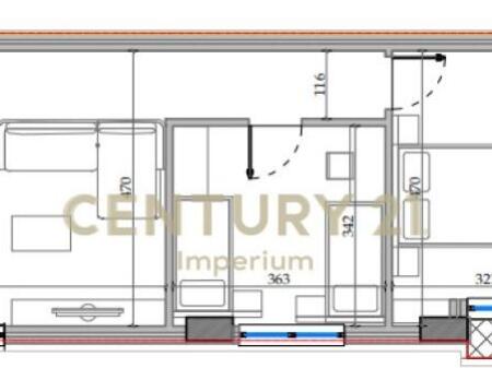 Appartamento 2+1+2 in vendita a “Kodra e Diellit 2”
