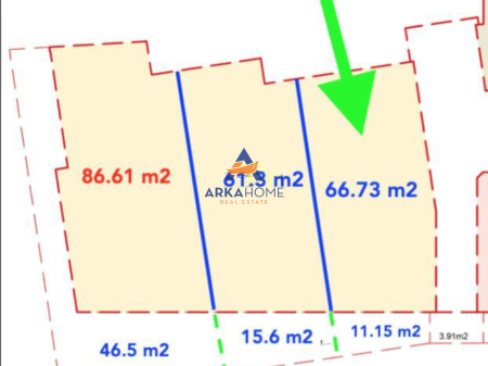 JEPET ME QERA NJESI KOMERCIALE 66.73M2 "PAZARI I RI" 1.000 EURO