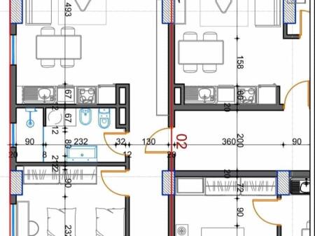 Appartamento In Vendita 2+1 A Kamez (ID B120735) Tirana